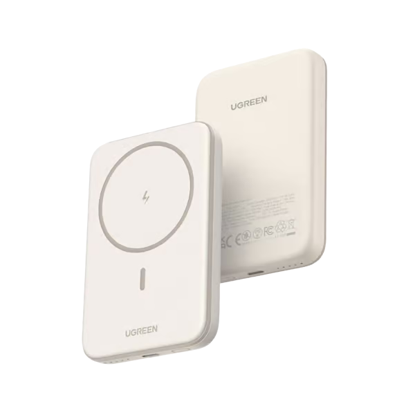 Power Bank MagSafe de 5000mAh 15W Carga Inalámbrica y por Cable USB-C
