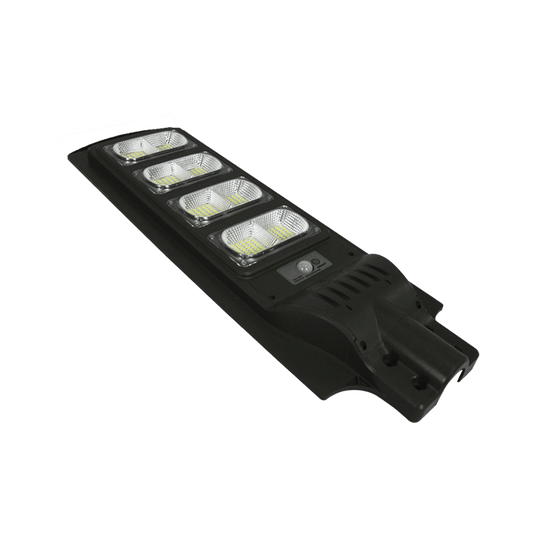 KIT DE LUMINARIA CON PANEL SOLAR Y SENSOR DE MOVIMIENTO 160 W/ Luz fría 6 500 K