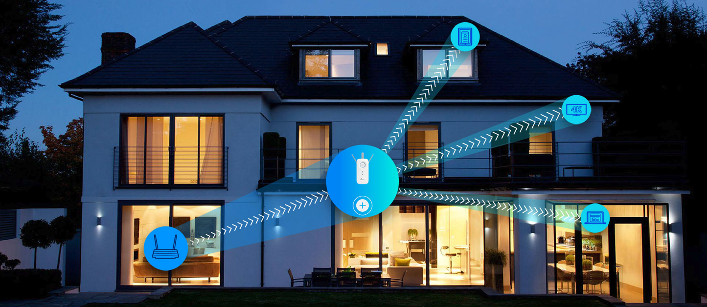 Tp-link Repetidor Extensor Wifi Doble Banda