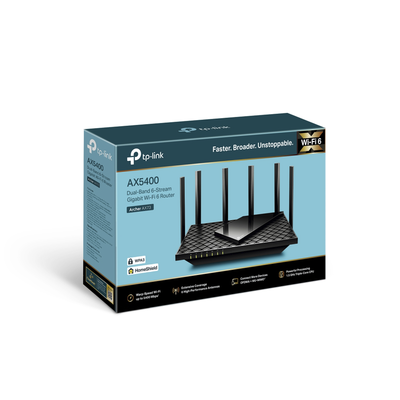 AX5400 Dual-Band 6-Stream Gigabit Wi-Fi 6 Router