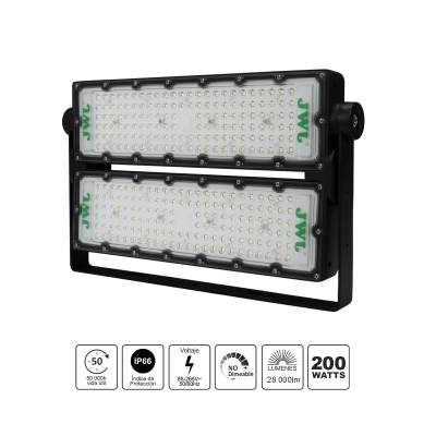 Reflector LED 200 W / 85 - 265 Vca